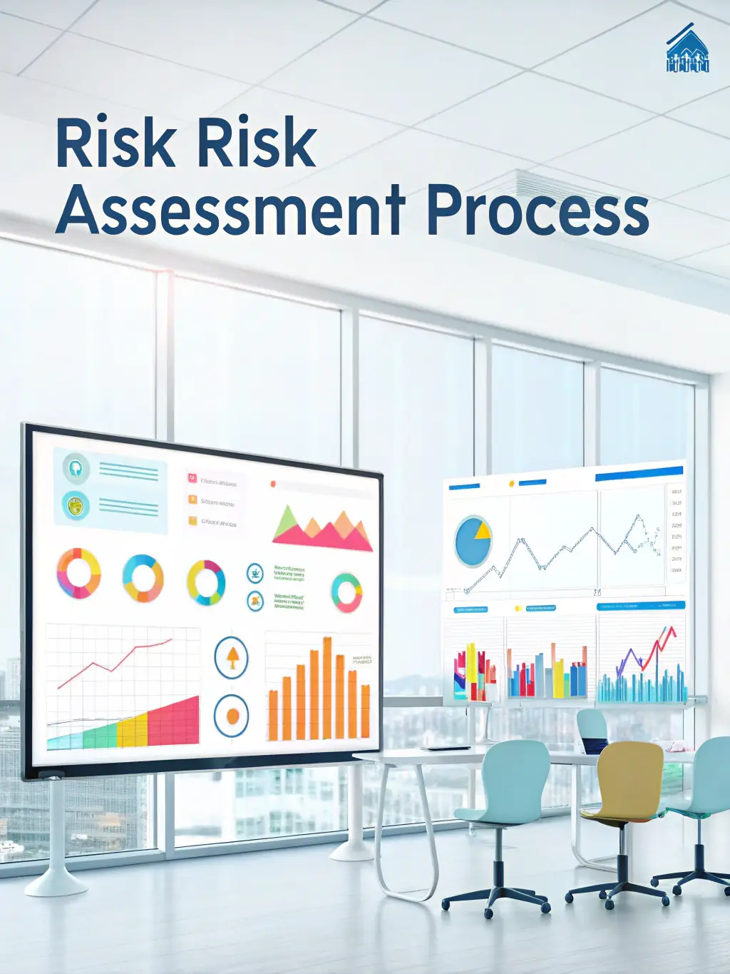 A visual representation of risk assessment, showing a graph with varying levels of risk and corresponding mitigation strategies, highlighting risk management.